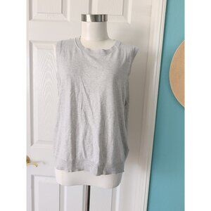 J. Crew Classic Sweatershell Vest in Heather Dusk Sz XL( True Sz LG) Style BO375